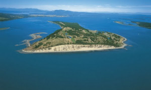 James Island aerial view