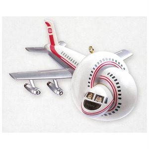 ... Cards Heirloom Airplane The Movie Christmas Ornament with Sound 1 of 1