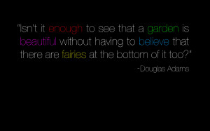 Douglas Adams quote wallpaper