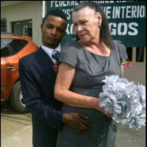 ... with them. African culture frowns at older women dating younger men