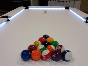 LED Light Pool Table