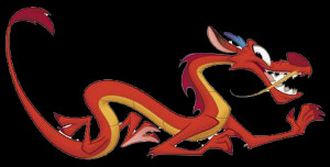 Quotations made by Mushu from Mulan .