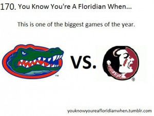 Game Day {FSU v. UF}