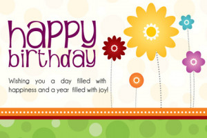 Happy Birthday Cards 2013-14