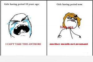 Girls Having Periods: Then Vs Now