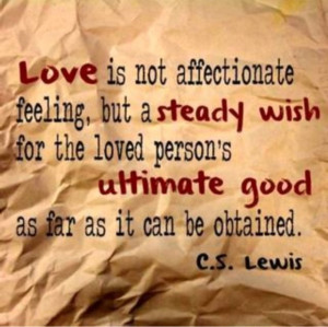 Marriage/Love quote by C. S. Lewis