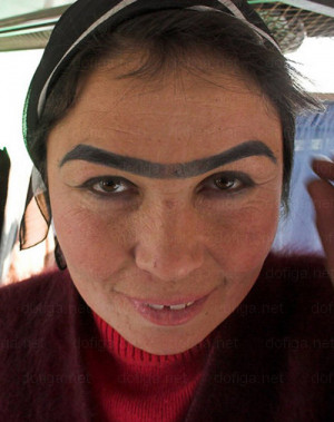 bad eyebrows, funny eyebrows, bad makeup, worst eyebrows, ugly ...