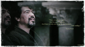 Picture Quote: Syrio Forel by selina523