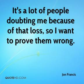 Doubting Quotes