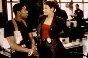 RUSH HOUR, Chris Tucker, Elizabeth Pena, 1998, (c)New Line Cinema