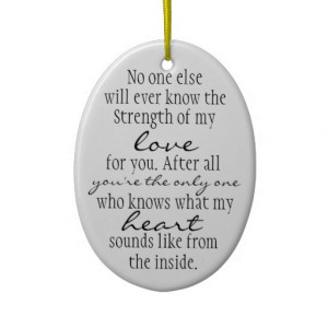 Mother Quote Christmas Tree Ornament