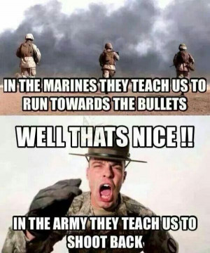 Marines Vs. Army - Military humor