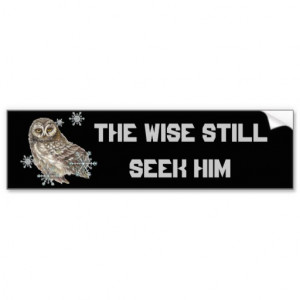 Christian Quotes Bumper Stickers