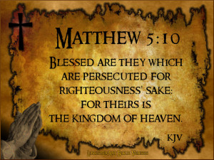 LinksterArt Bible Verses: Matthew 5:10