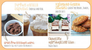 Recipe pictures are taken from these books: