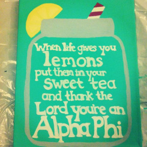 Sorority Quote Canvas Custom Made by HannMadeCrafts on Etsy, $15.00