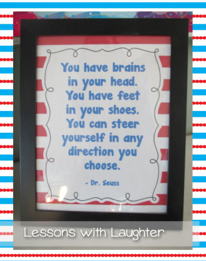 ... switch it up for the week with some of my favorite Dr. Seuss quotes