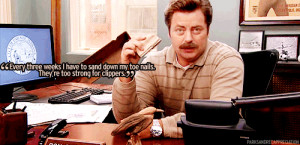 New season submission project…Favorite Ron Swanson gif #16…He has ...