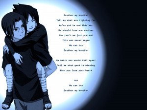 Sasuke's brother poem Image