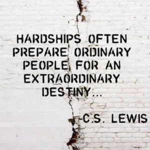 Extraordinary destiny...
