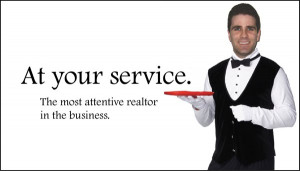 photo of a smiling realtor A quote about caring about the home buyer ...