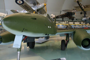 Famous Messerschmitt Me-262 jet fighter. RAF Museum Hendon, London ...