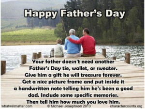 image for QUOTE & POSTER: Your father doesn’t need another Father ...