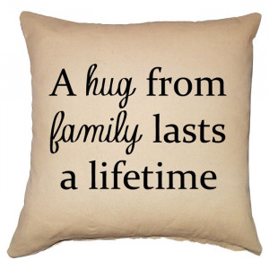 Family Hug Pillow.