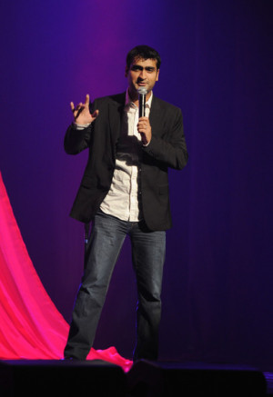Kumail Nanjiani Comedian Kumail Nanjiani performs onstage at Malaria