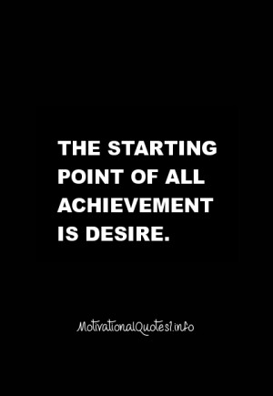 Inspirational Quotes About Desire