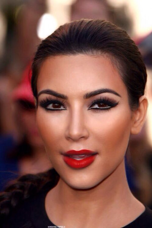 Kim kardashian makeup