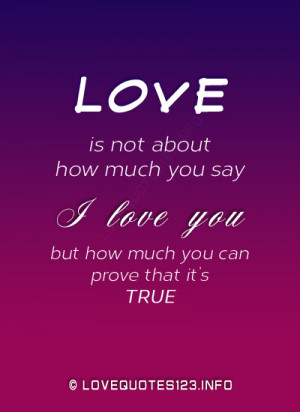 ... love is always more than that.Similar Love Quotes:Energy of
