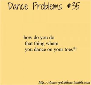 Dance problems
