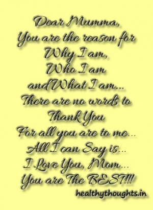 images of Thoughts To You My Mom Healthythoughts In Inspirational