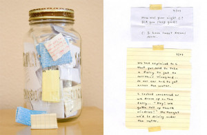 kids’ funny sayings on little pieces of paper and keep them in a jar ...