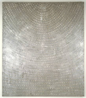 Ross Bleckner - Architecture of the Sky, 1990 Oil on canvas 106 x 92 ...