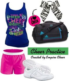 ... cheer outfit not the shoes i would use my nike sideline 2 more cheer