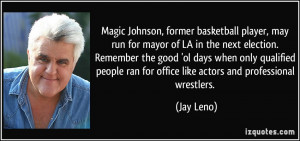 Magic Johnson, former basketball player, may run for mayor of LA in ...