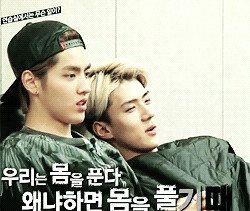 gif exo exo m exo k sehun Kris exo showtime