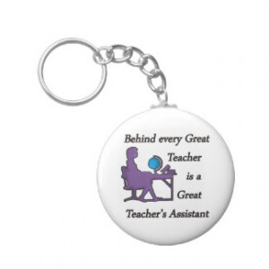 Teacher's Assistant Key Chains