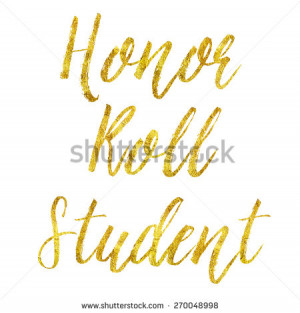 Honor roll Stock Photos, Illustrations, and Vector Art