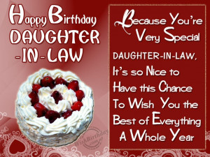 Happy Birthday Daughter Quotes From A Mother Wishing special birthday ...