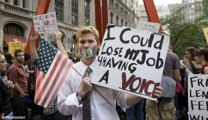 Signs of the times: Wall Street protesters get creative with placards ...
