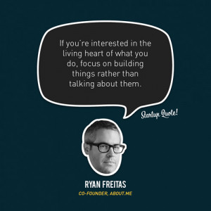 If you’re interested in the living heart of what you do, focus on ...