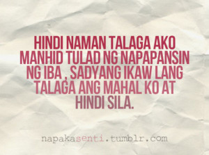 Senti Filipino Tagalog Love...