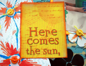 anywhere! I used Glue Dots Vellum Adhesive Sheets to adhere the quote ...