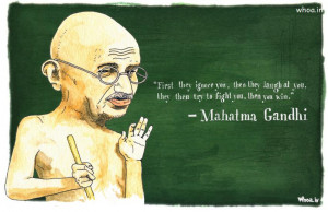 mahatma gandhi oil painting with quote,mahatma gandhi,2nd october ...