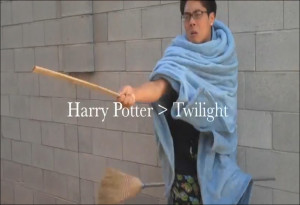 Harry Potter Vs. Twilight Even Ryan Higa (nigahiga) Thinks HP PWNS!