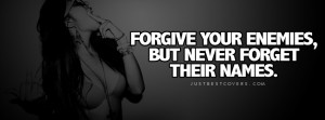 Forgive You Enemies Facebook Cover Photo