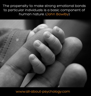 Wonderful quote by John Bowlby the eminent psychologist who along with ...